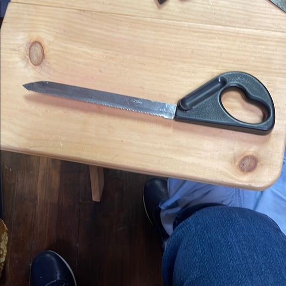 Other - 8” Serrated knife. 12” overall. Stainless steel. Made in USA